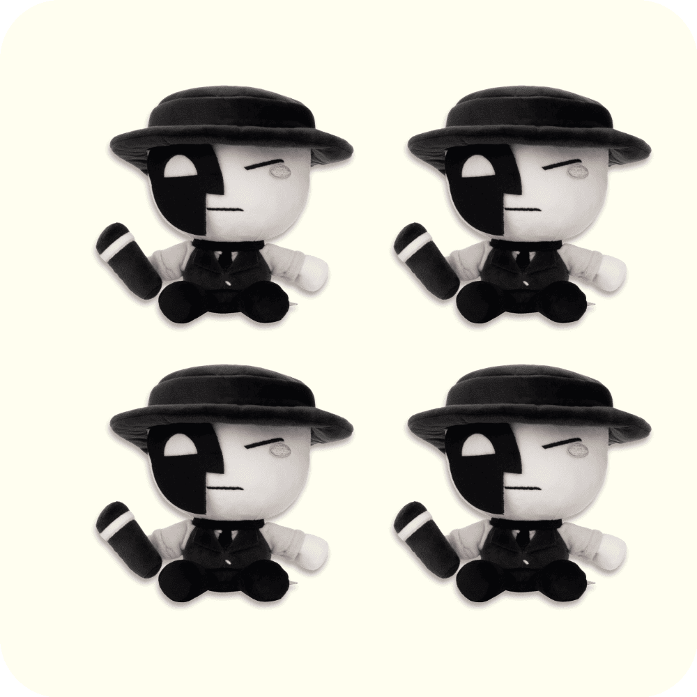 Die of Death Artful Plush 4PCS Die of Death Artful Plush 4PCS